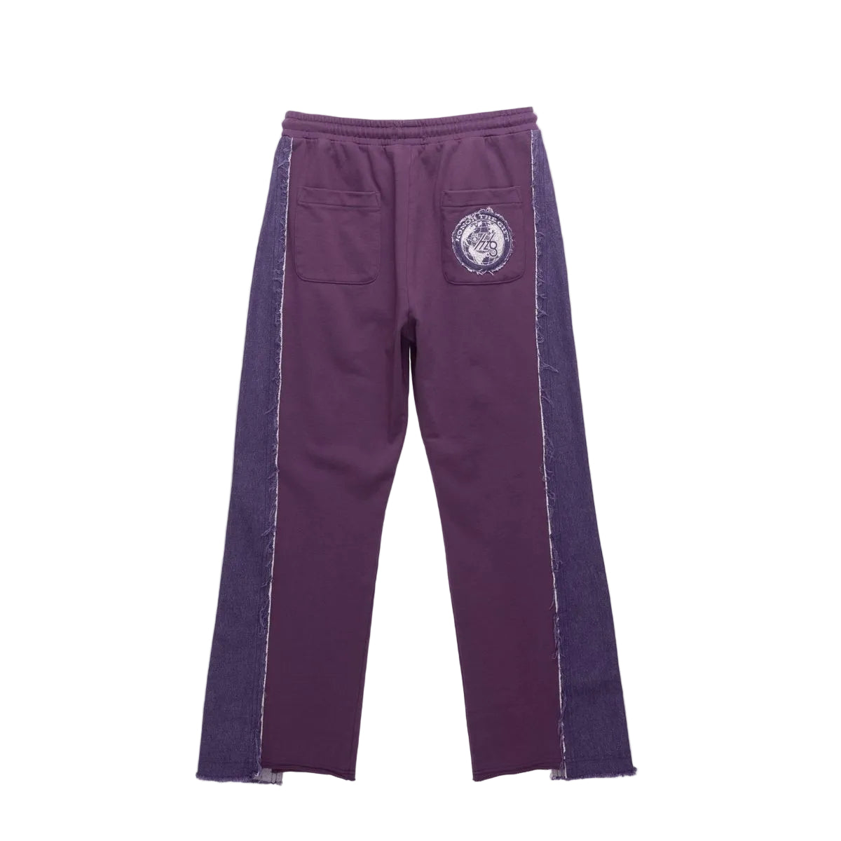 Honor The Gift Denim Panel Flare Sweatpant