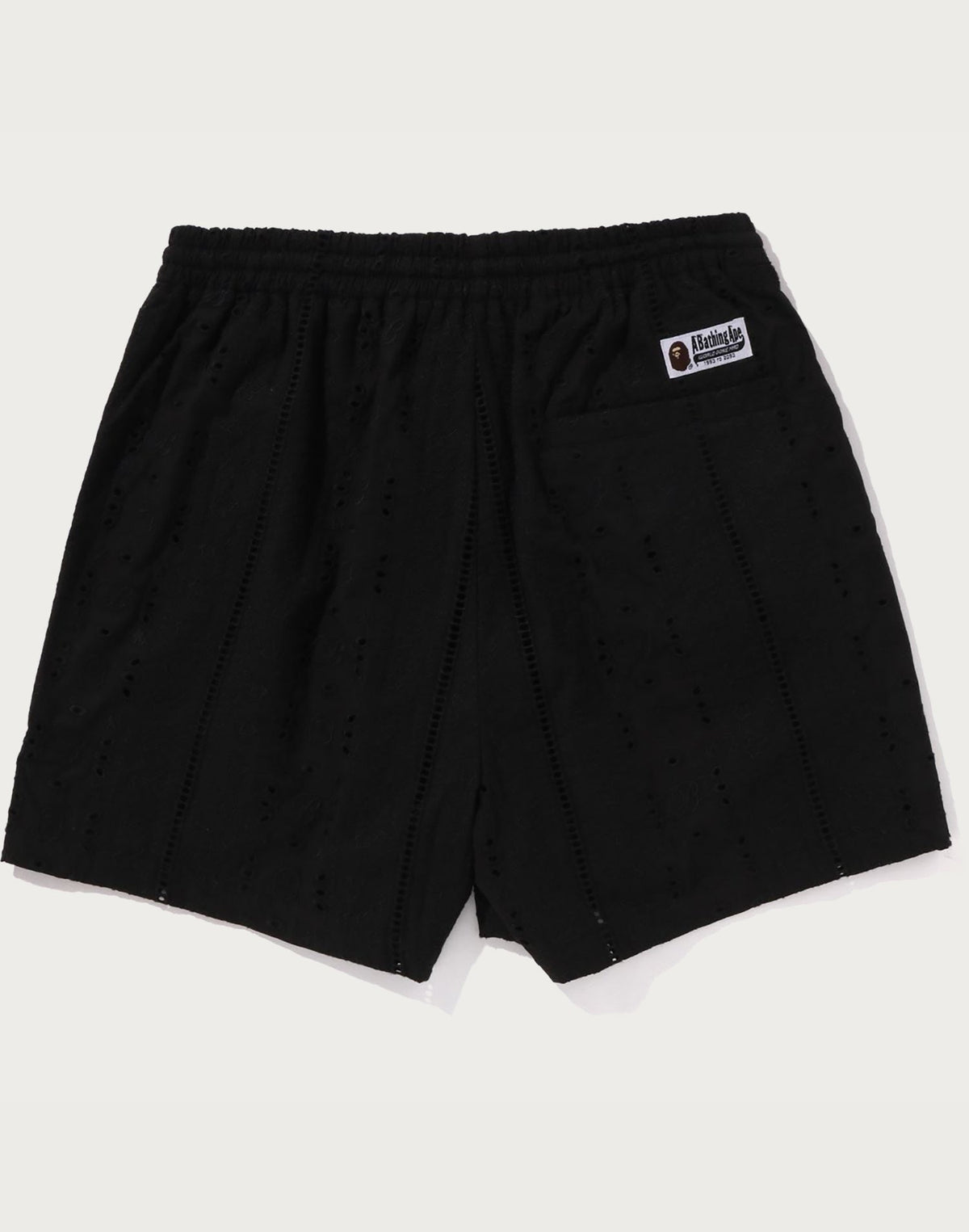 EMBROIDERY RELAXED FIT SHORTS MENS