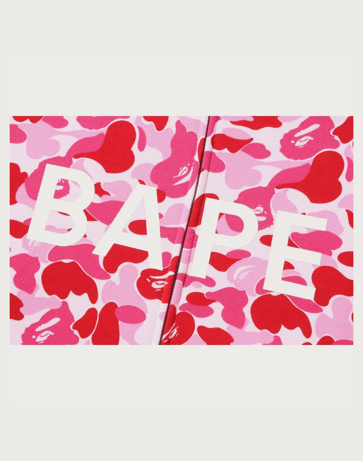 ABC CAMO BAPE FULL ZIP HOODIE MENS