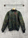 WHO DECIDES WAR Heavy Embroidered Bomber Jacket