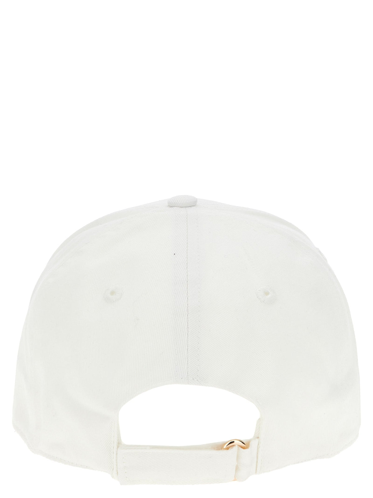 Ballantyne White Cotton Baseball Cap