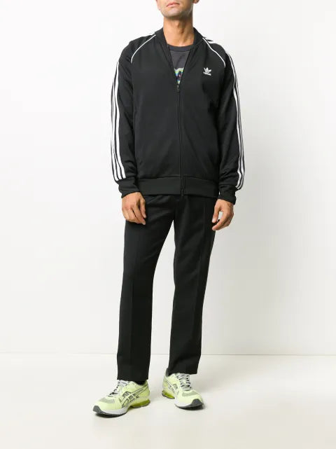 adidas stripe trim track jacket