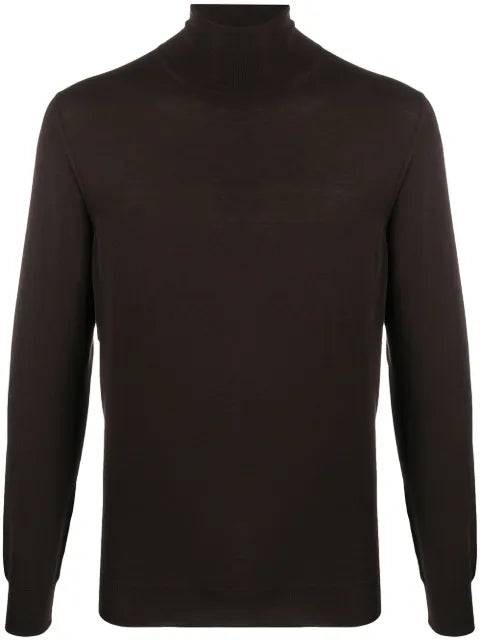 Drumohr fine-knit roll-neck sweater