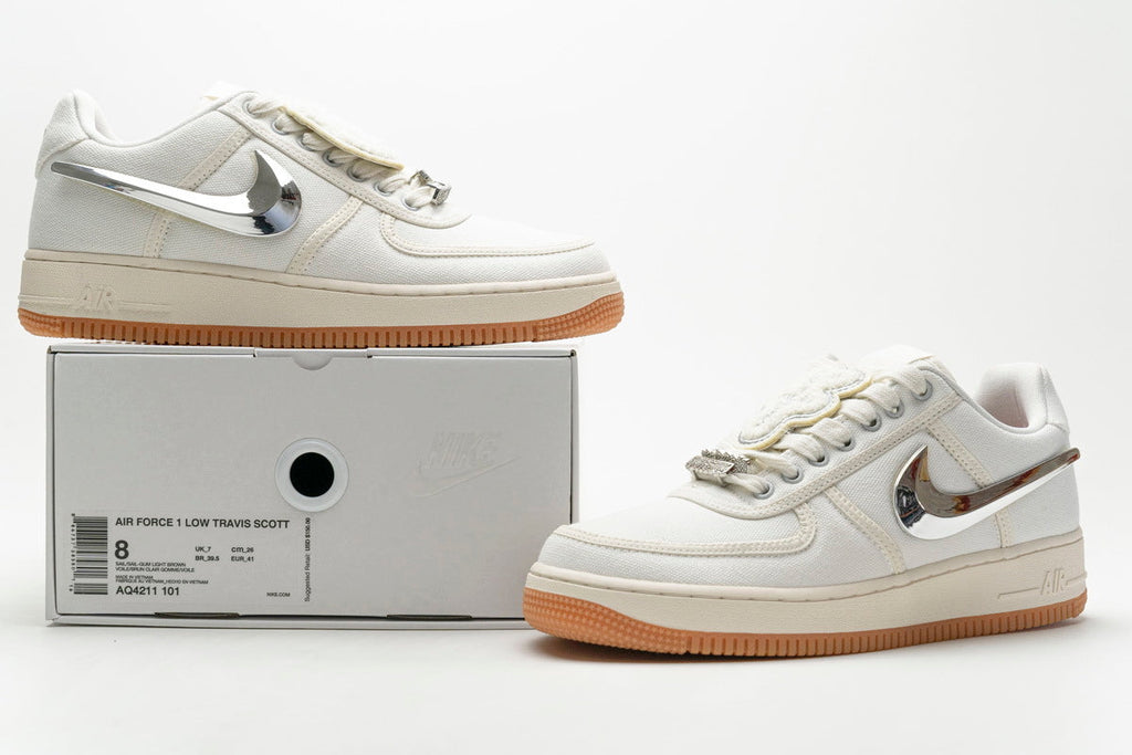 Air Force 1 Low Travis Scott Sail Reps Sneaker AQ4211-101