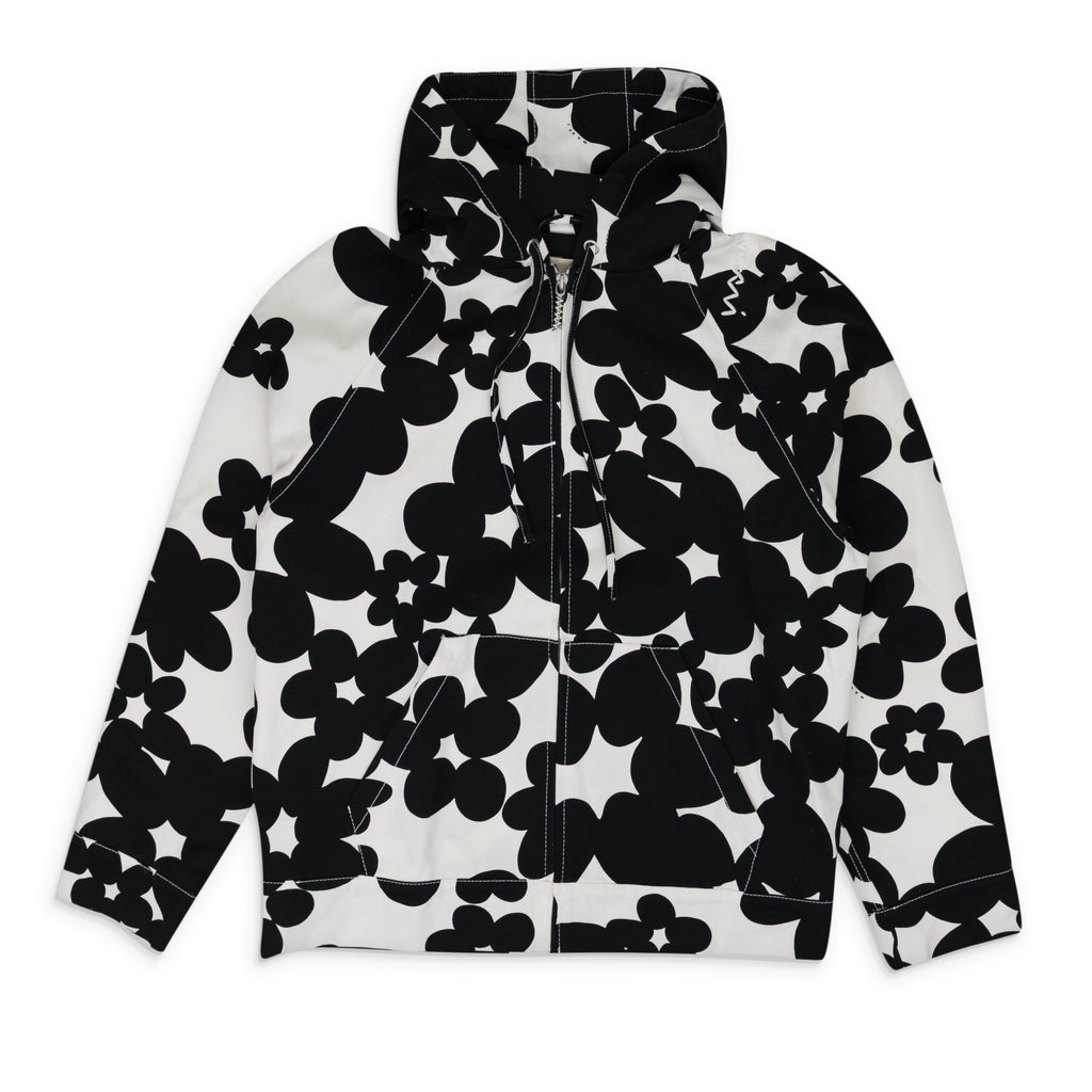 Black Dillies Gabardine Zip Hoodie