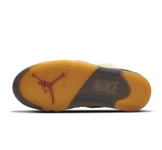 Air Jordan 5 x Off-White SP 'Sail' Sneakers DH8565-100