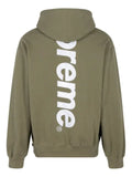 Supreme satin appliqué "FW23 - Light Olive" hoodie