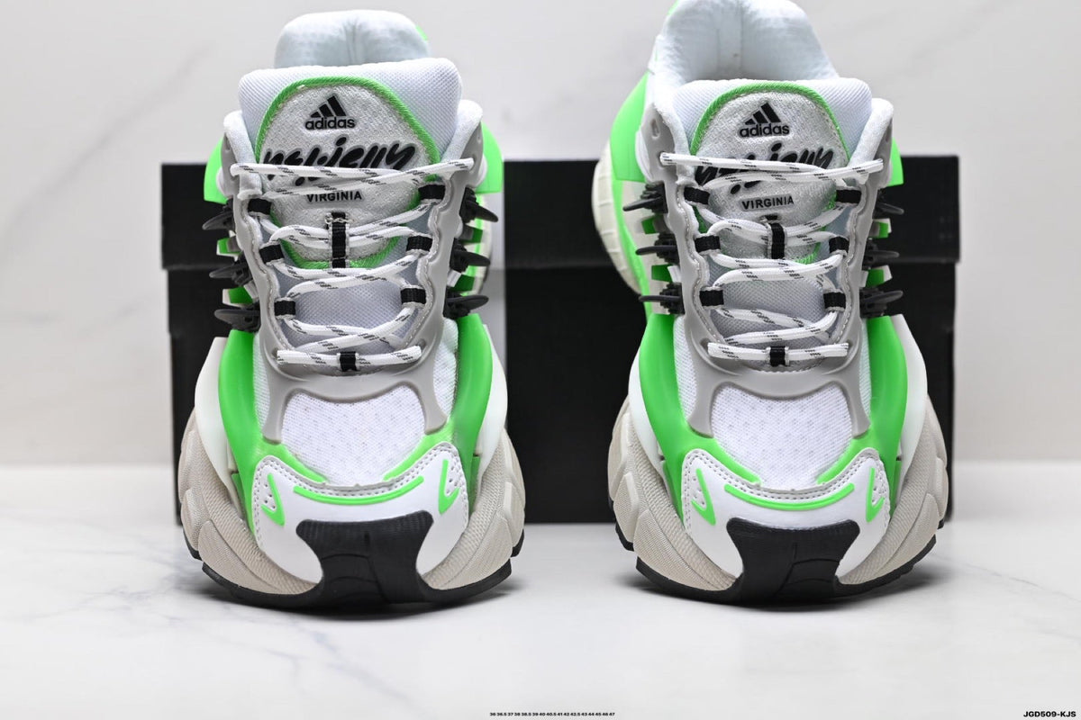 Adidas Unisex Dad Sneakers - 3 Colorways incl. White/Orange & White/Green