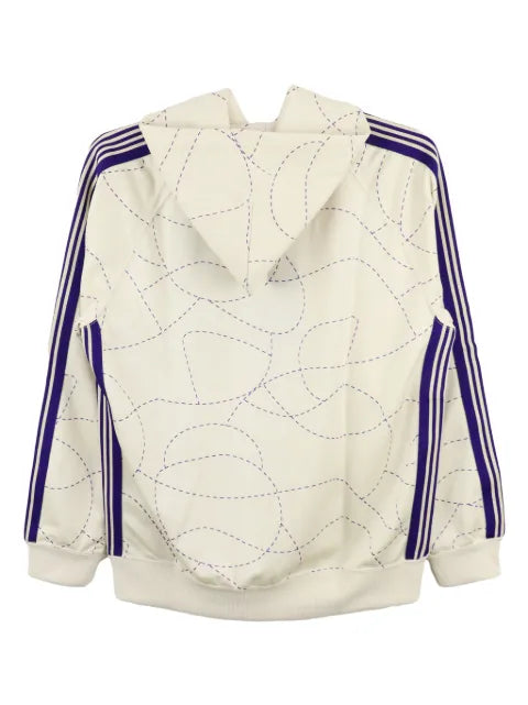 Needles x DC graphic-print hoodie