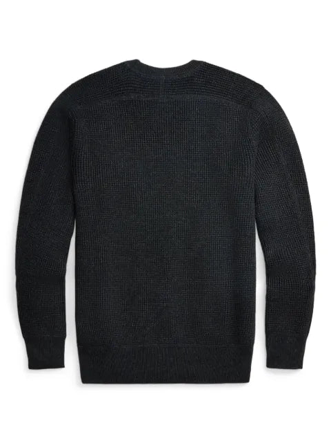 Ralph Lauren RRL WAFFLE CREW-LONG SLEEVE-PULLOVER