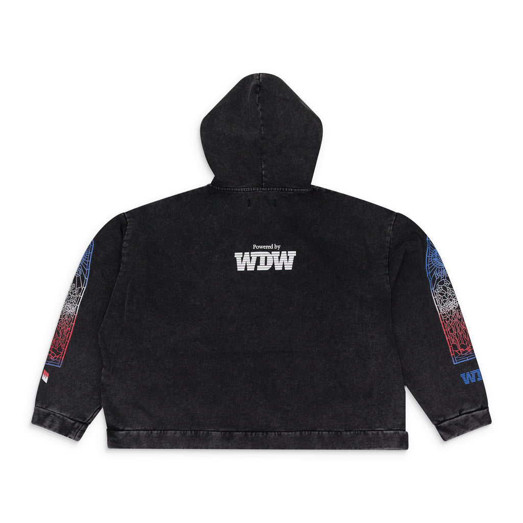 MULTICOLOR INTERTWINED WINDOWS HOODIE