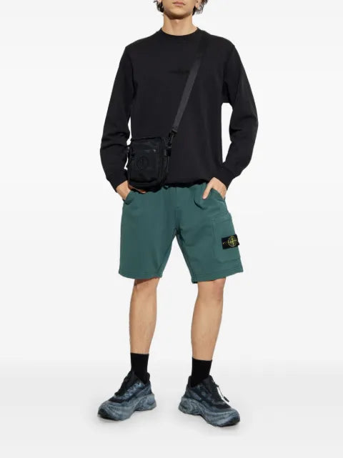 Stone Island logo-embroidered sweatshirt