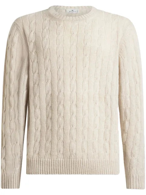 ETRO cable-knit cashmere sweater