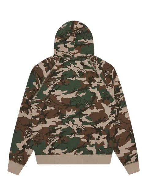 ICECREAM Running Dog Woodland Camo hoodie