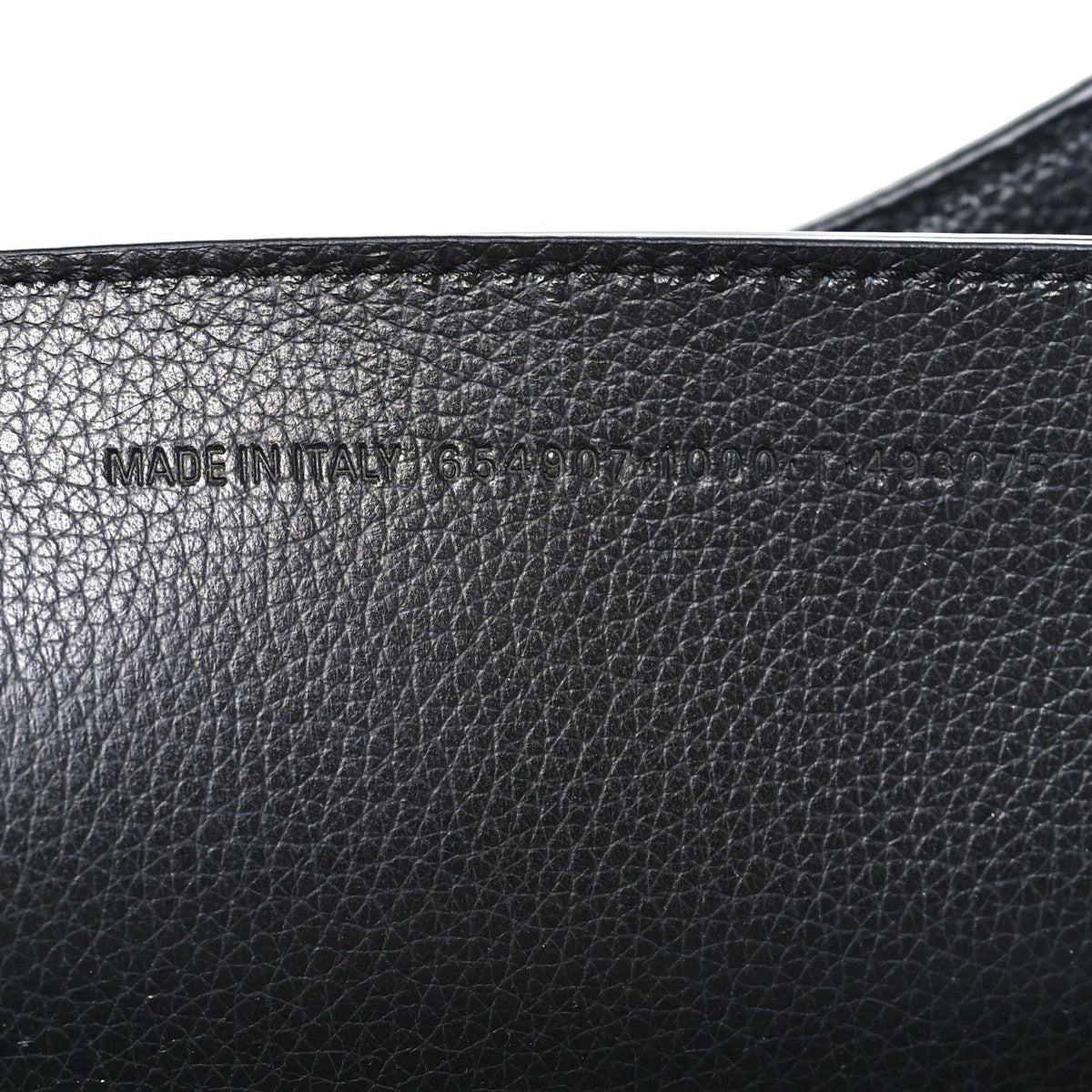 Grained Calfskin Neo Classic Black Hardware S City  Black