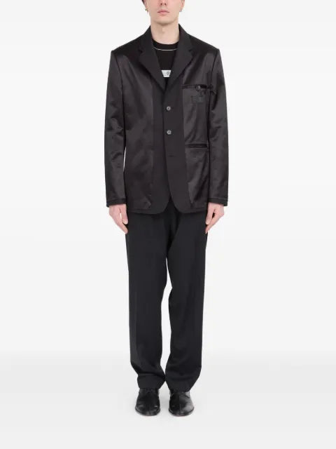 MM6 Maison Margiela satin-finish blazer