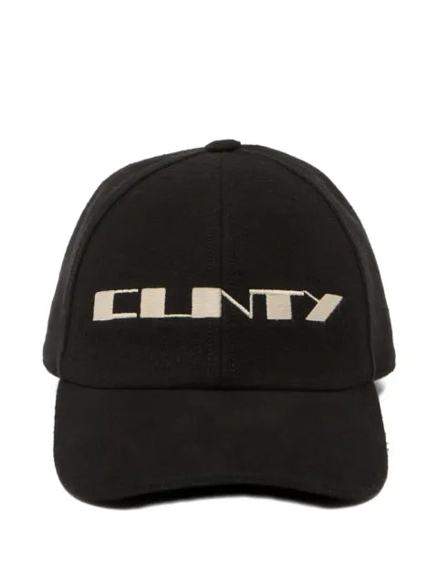 Rick Owens DRKSHDW embroidered baseball cap