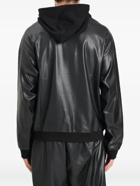 Versace Jeans Couture logo-patch hoodie