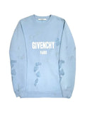 Givenchy distressed logo crew-neck sweatshirt