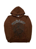 SP5DER drawstring hooded sweatshirt