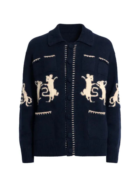 Baziszt Mice Cardigan