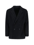 Homme Plissé Issey Miyake pleated double-breasted blazer