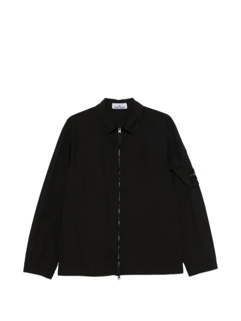 Stone Island zip-fastening overshirt