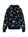SAINT MXXXXXX skull-print hoodie