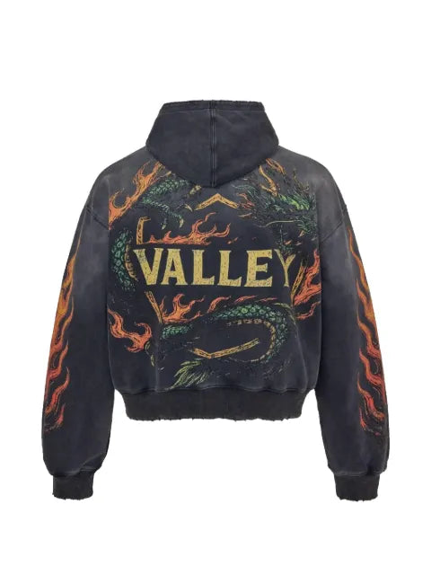 Vale Serpent distressed hoodie