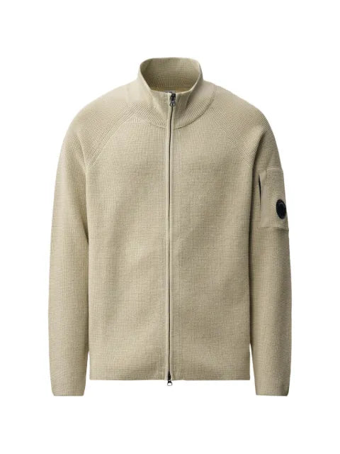 C.P. Company zip-up Lens-detail sweater