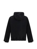 sacai long-sleeve zip-up hoodie