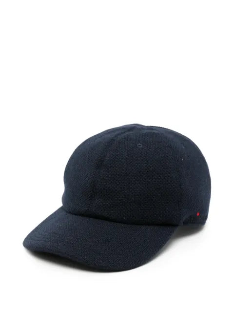 Kiton baseball cap with waffle-knit pattern