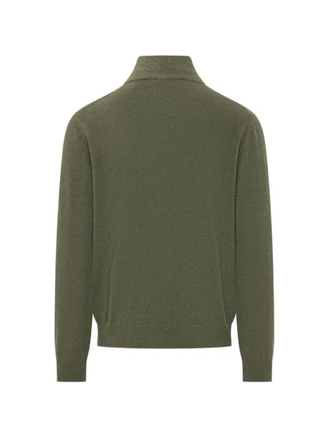 Malo quarter-zip cashmere sweater