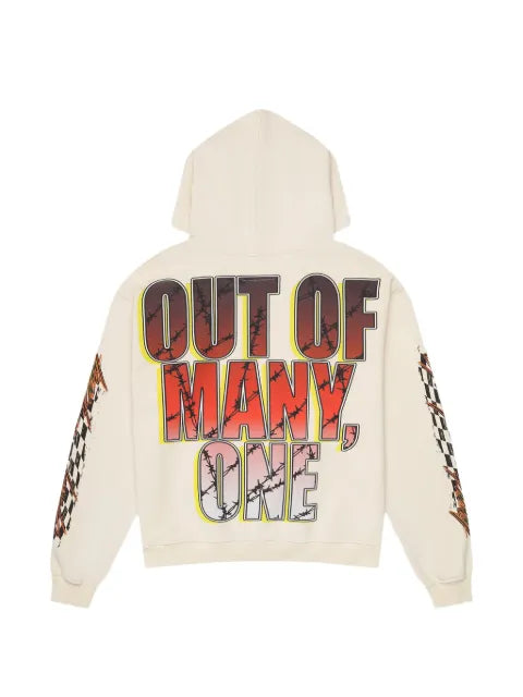 GODSPEED graphic-print long-sleeve hoodie