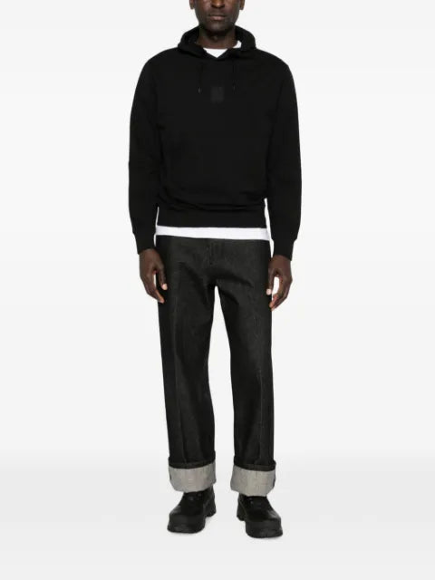 C.P. Company Metropolis Series logo-patch hoodie