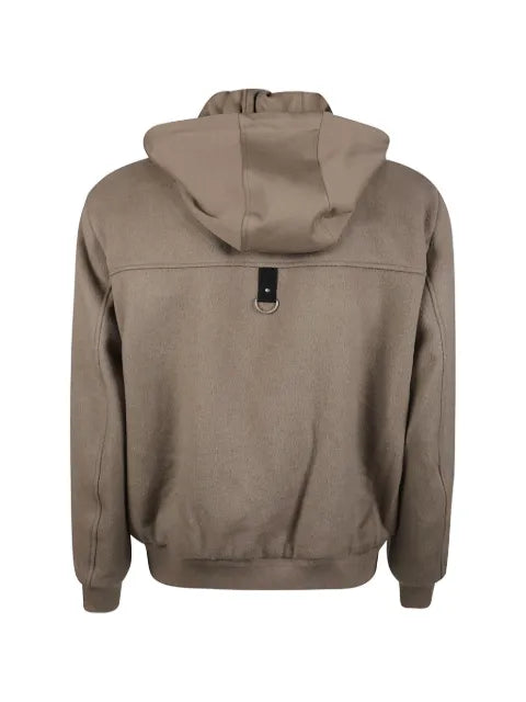 Moose Knuckles hooded wool jacket