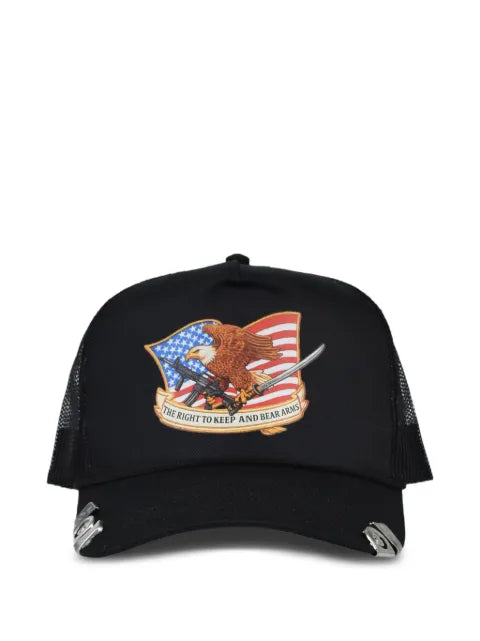 MARKING DISTANCE mesh-panel baseball cap