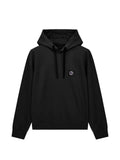 Giorgio Armani logo-patch drawstring hoodie