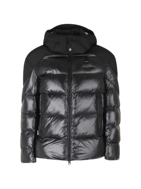 Blauer hooded quilted jacket