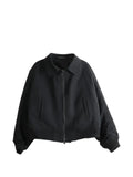 Yohji Yamamoto zip-up collared jacket