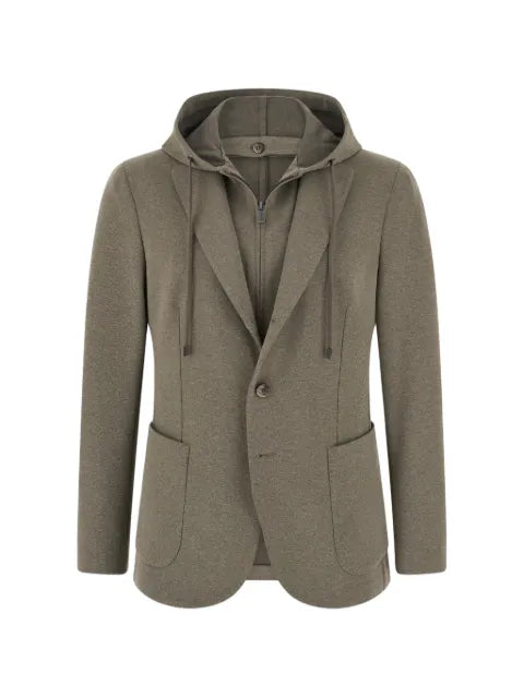 Boggi Milano sweatshirt blazer Madison in stretch cotton blend