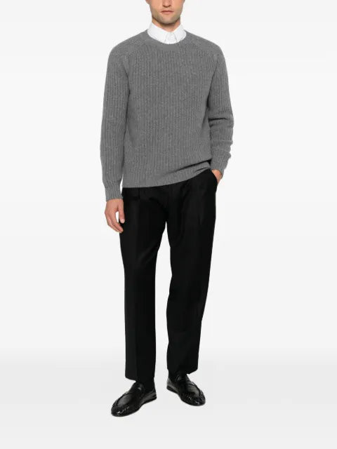 Fedeli ribbed raglan-sleeve sweater
