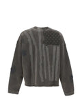 Represent Flag distressed sweatshirt