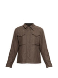 Eleventy pocket-detail insulated jacket