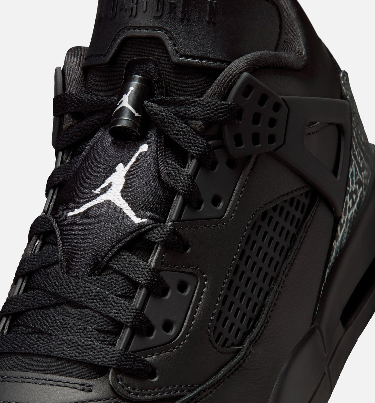 Jordan Spizike Low Men's Shoe – Black/Black/Metallic Silver