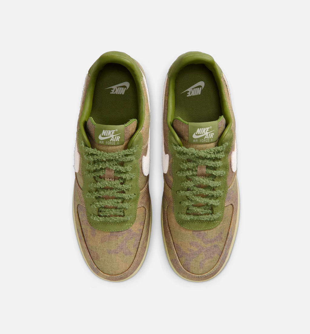 Nike Air Force 1 Low Asparagus and Chlorophyll Men's Lifestyle Shoe – Asparagus / Aluminum / Phantom / Wheat Grass