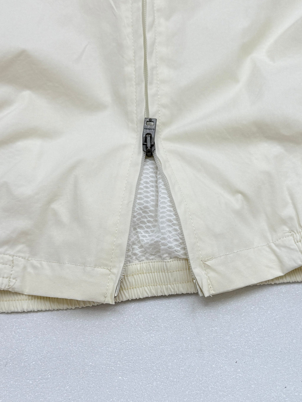 Acne Studios Off‑White Full‑Zip Stand‑Collar Track Jacket