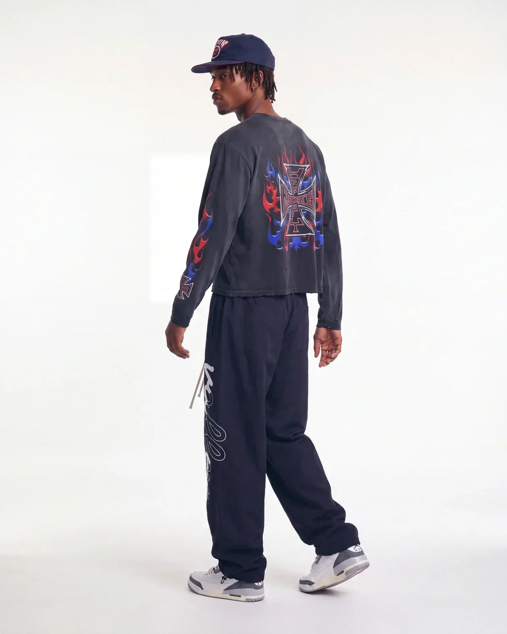 Vale Forever Midnight Swish Track Pants — Black
