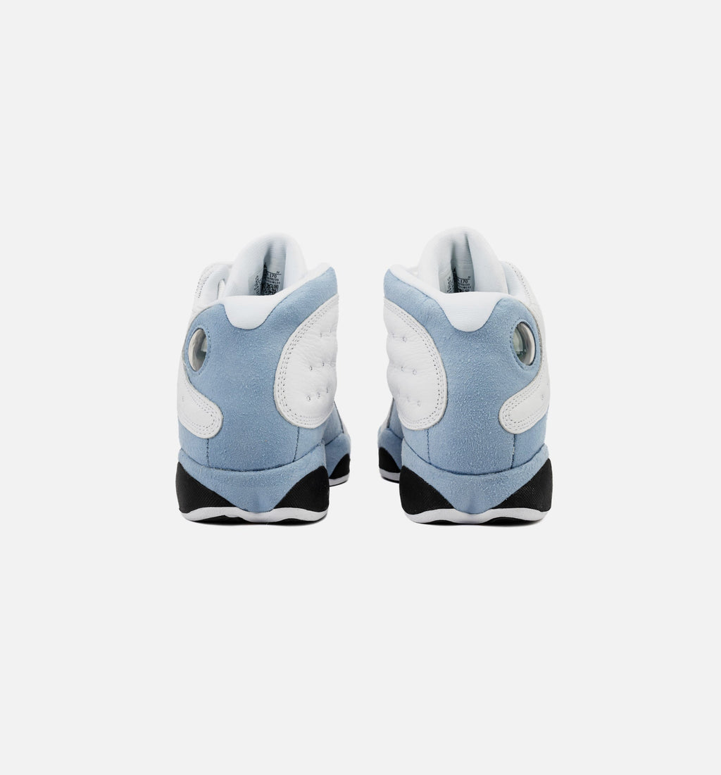 Air Jordan 13 Retro Blue Grey Grade School – White/Blue Grey/Black/Yellow Ochre