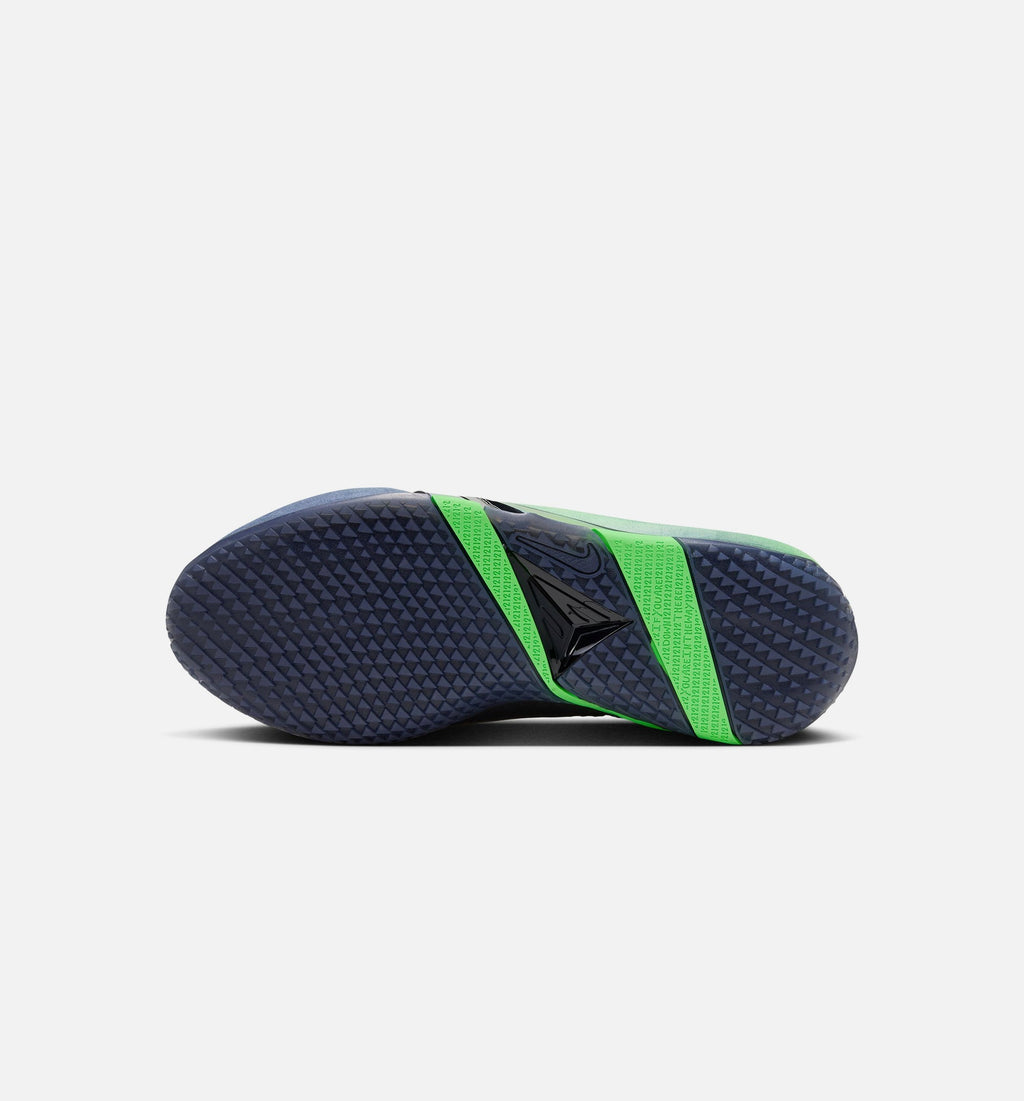 Ja 4 Nightmare Men's Lifestyle Shoe – Obsidian/Black/Voltage Green/Metallic Silver